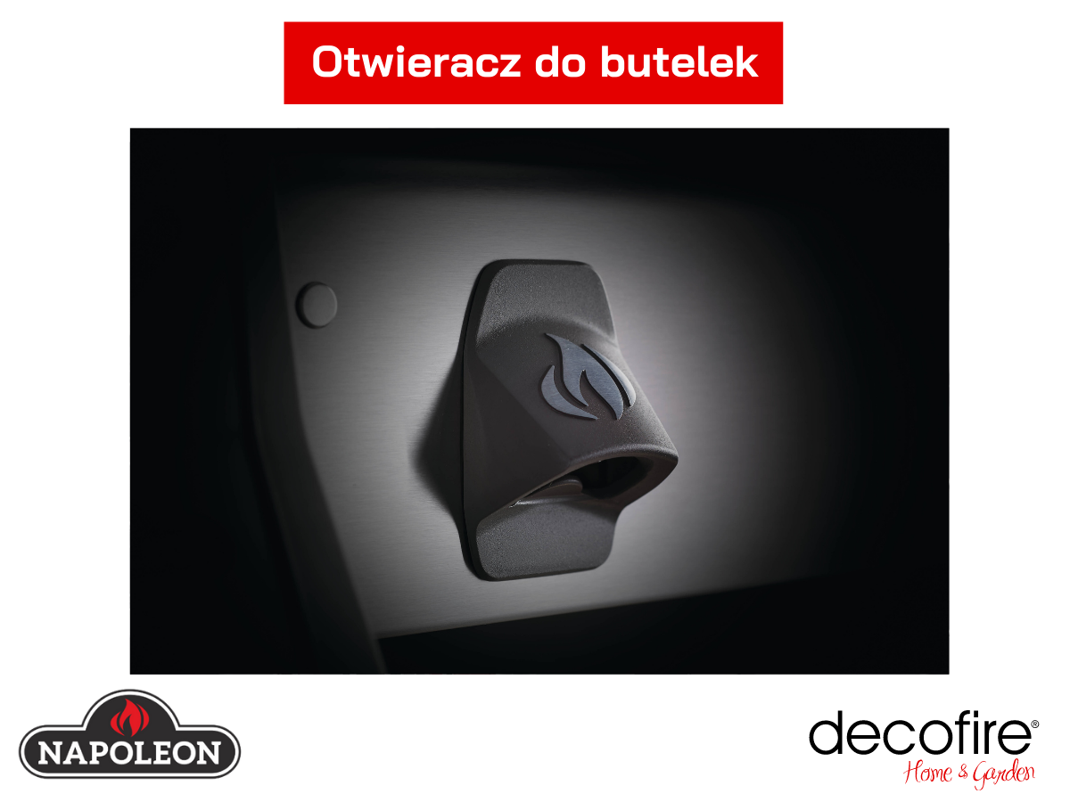 Otwieracz do butelek w grillu Napoleon