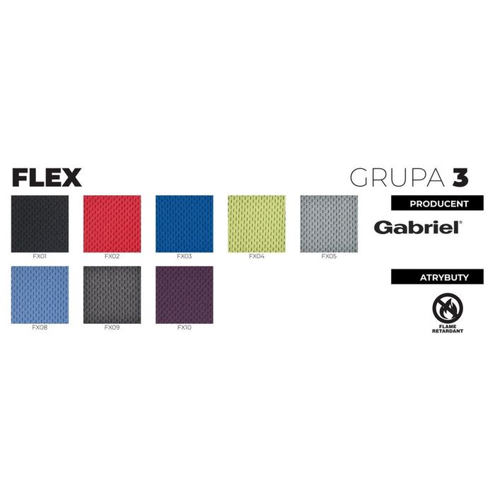 Grospol Fotel biurowy Team PLUS HD tkanina Flex - 8 kolorów