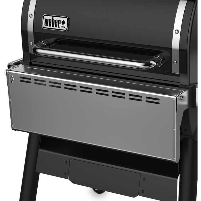 Składana przednia półka ze stali nierdzewnej - pasuje do grilli SmokeFire EX4 Weber (7002)