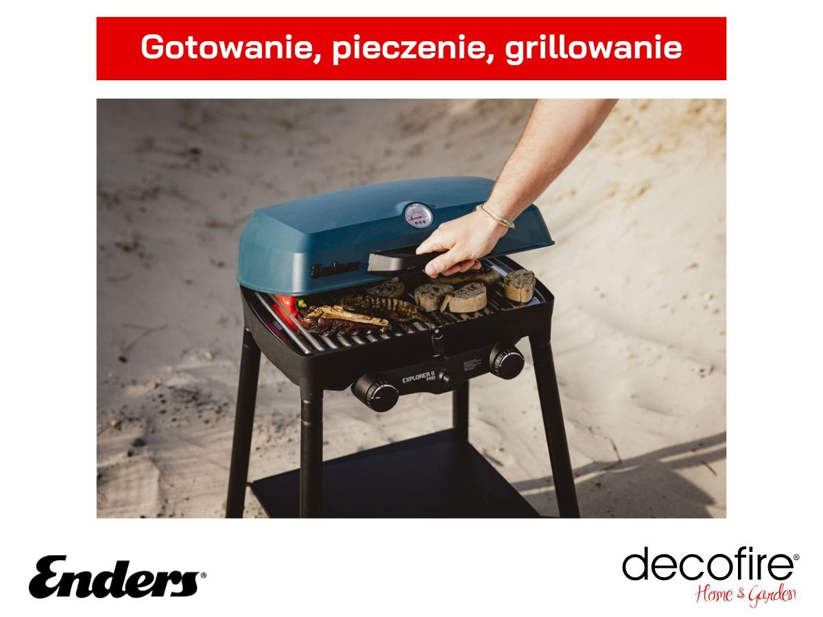 Grill gazowy Enders Explorer II PRO – 3 różne opcje pracy