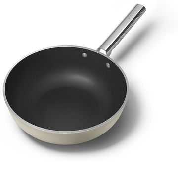 Wok 30 cm Kremowy Smeg (WOF3002CRM)