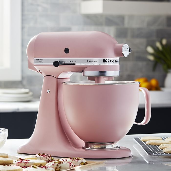 Ozdobna dzieża 4,8L Tried Rose - róż pudrowy INOX Artisan 5 KitchenAid (5KSM5SSBDR)
