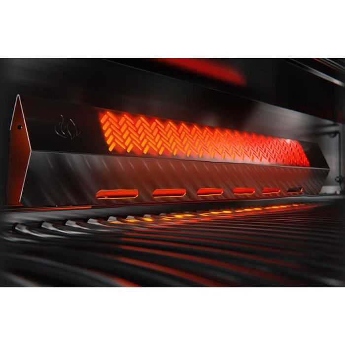 Grill gazowy do zabudowy Napoleon Prestige PRO 825 RB z palnikiem rożna i strefą Sizzle Zone (BIPRO825RBIPSS-3-PL)