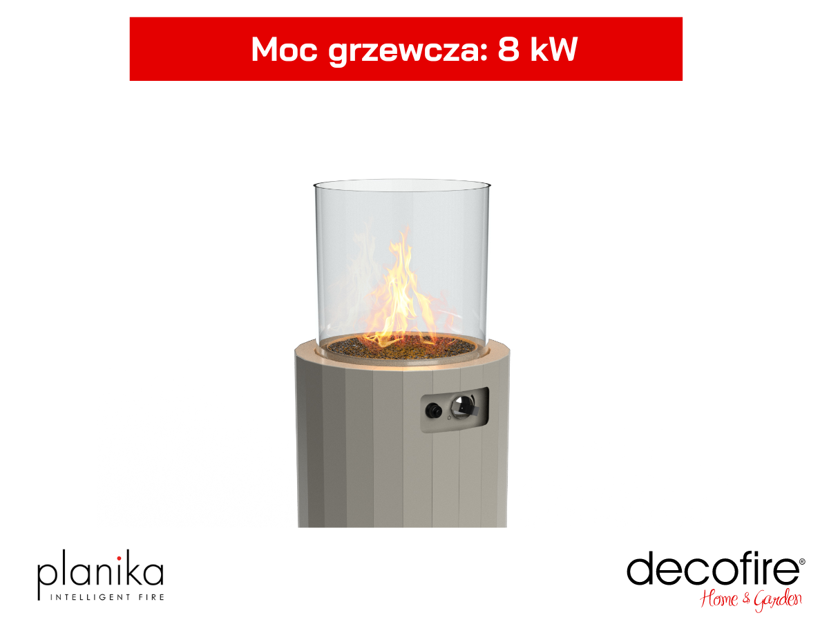 Moc grzewcza: 8 kW