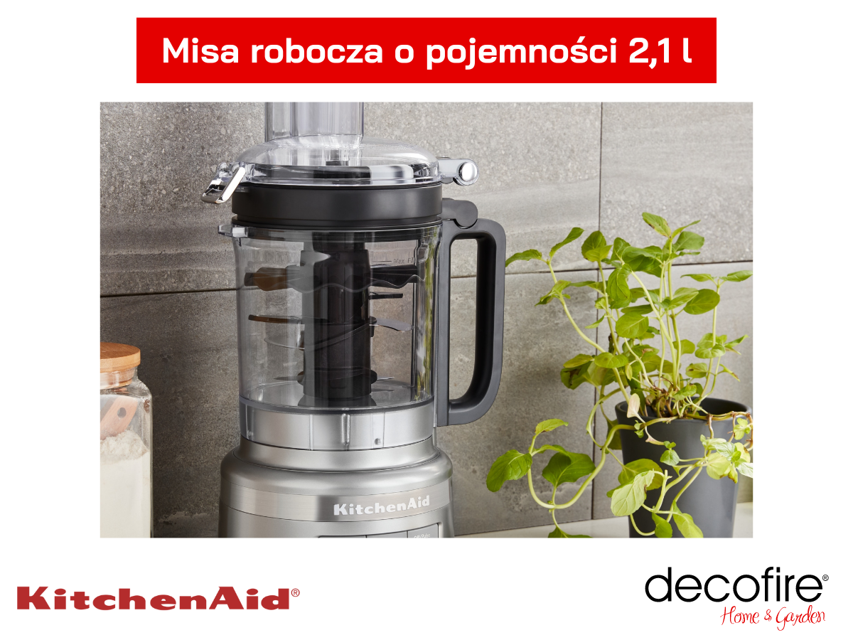 Misa robocza o pojemności 2,1 l z pokrywą i podajnikiem