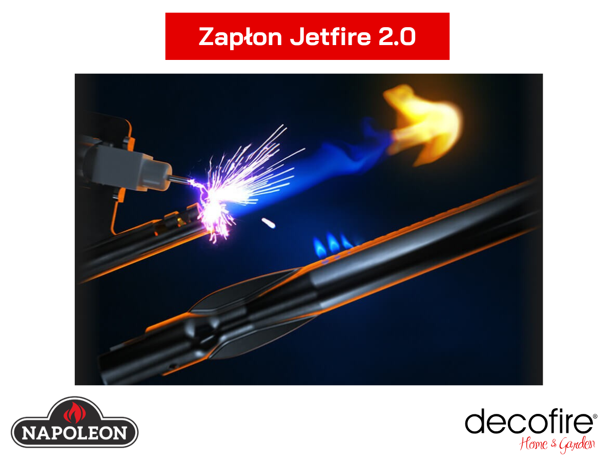 Grill gazowy Napoleon Phantom Prestige 500 – system zapłonu Jetfire 2.0