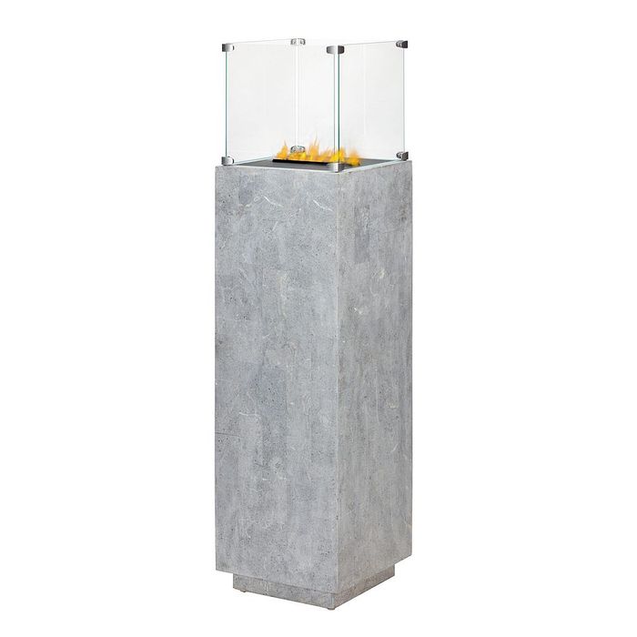 Dimplex kominek elektryczny 3D Isola Stone grey