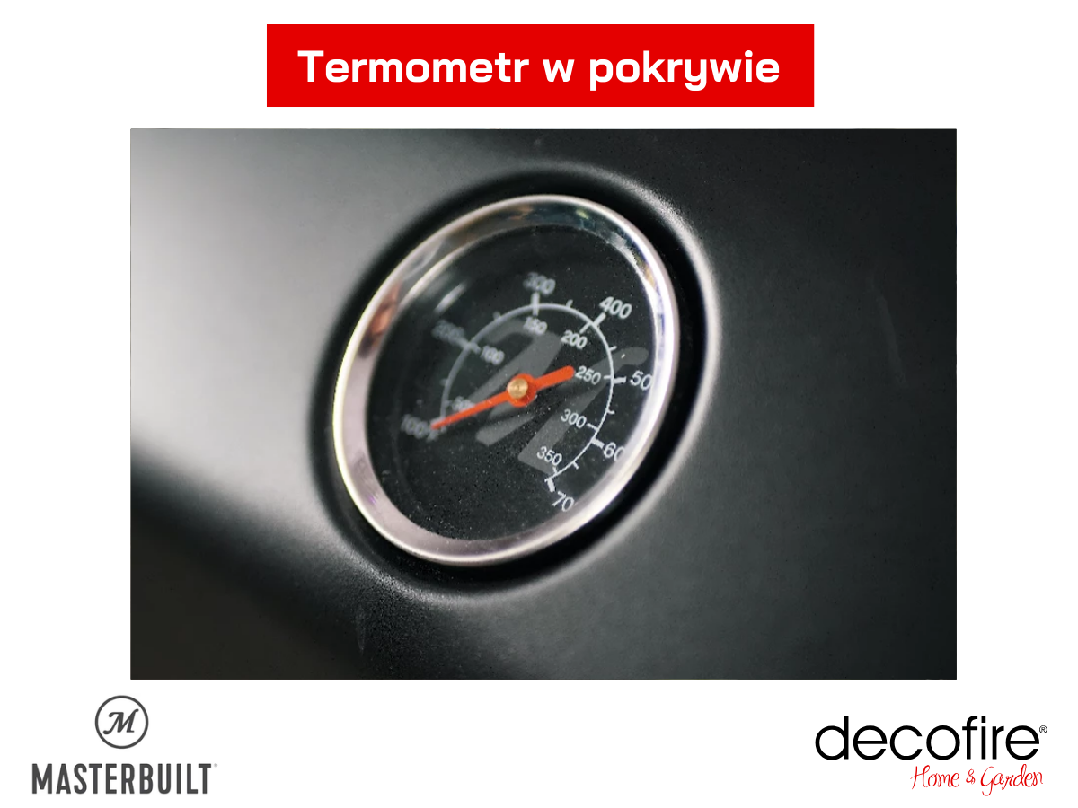 Termometr w pokrywie