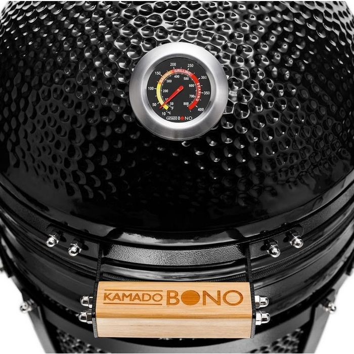 Grill ceramiczny węglowy Kamado Bono Minimo 15" 40 cm black (TQ0015ALLIN)