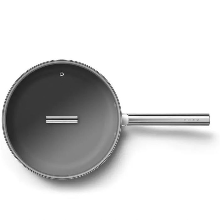 Patelnia 30 cm Kremowy Smeg (CKFF3001CRM)