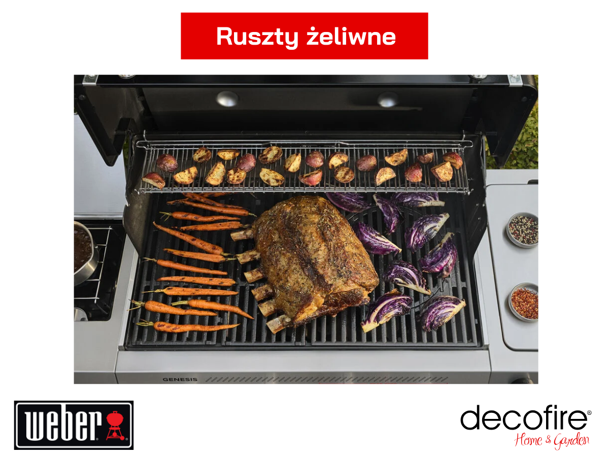 Grill gazowy Weber Genesis SP-435W – ruszt żeliwny