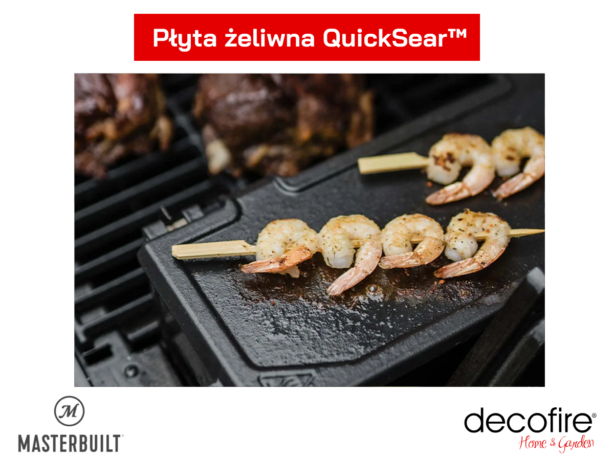 Żeliwna płyta QuickSear™