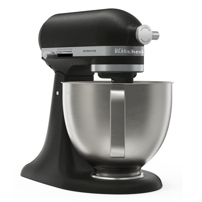 Mikser Artisan Plus 4,7 l z uchylną głowicą Cast Iron Black KitchenAid (5KSM50PKVEBK)