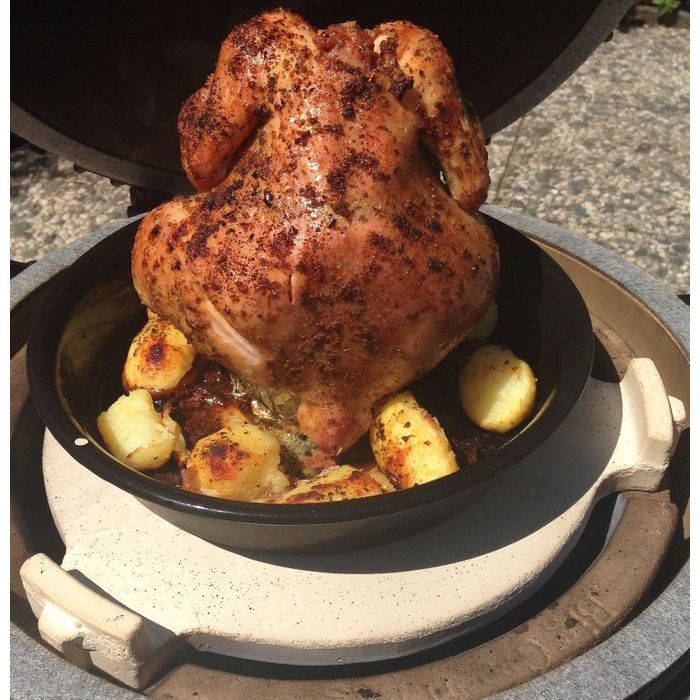 Naczynie na skropliny okrągłe (23 cm) Big Green Egg (117403)