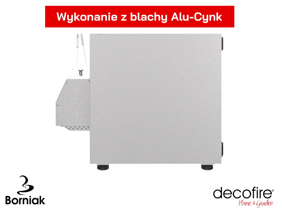 Wykonanie z blachy Alu-Cynk