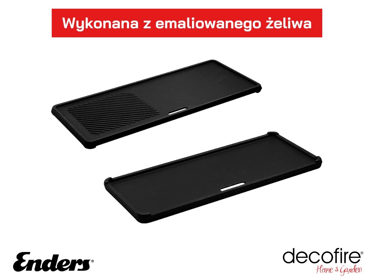 Wykonana z emaliowanego żeliwa – trwałość i jakość wykonania