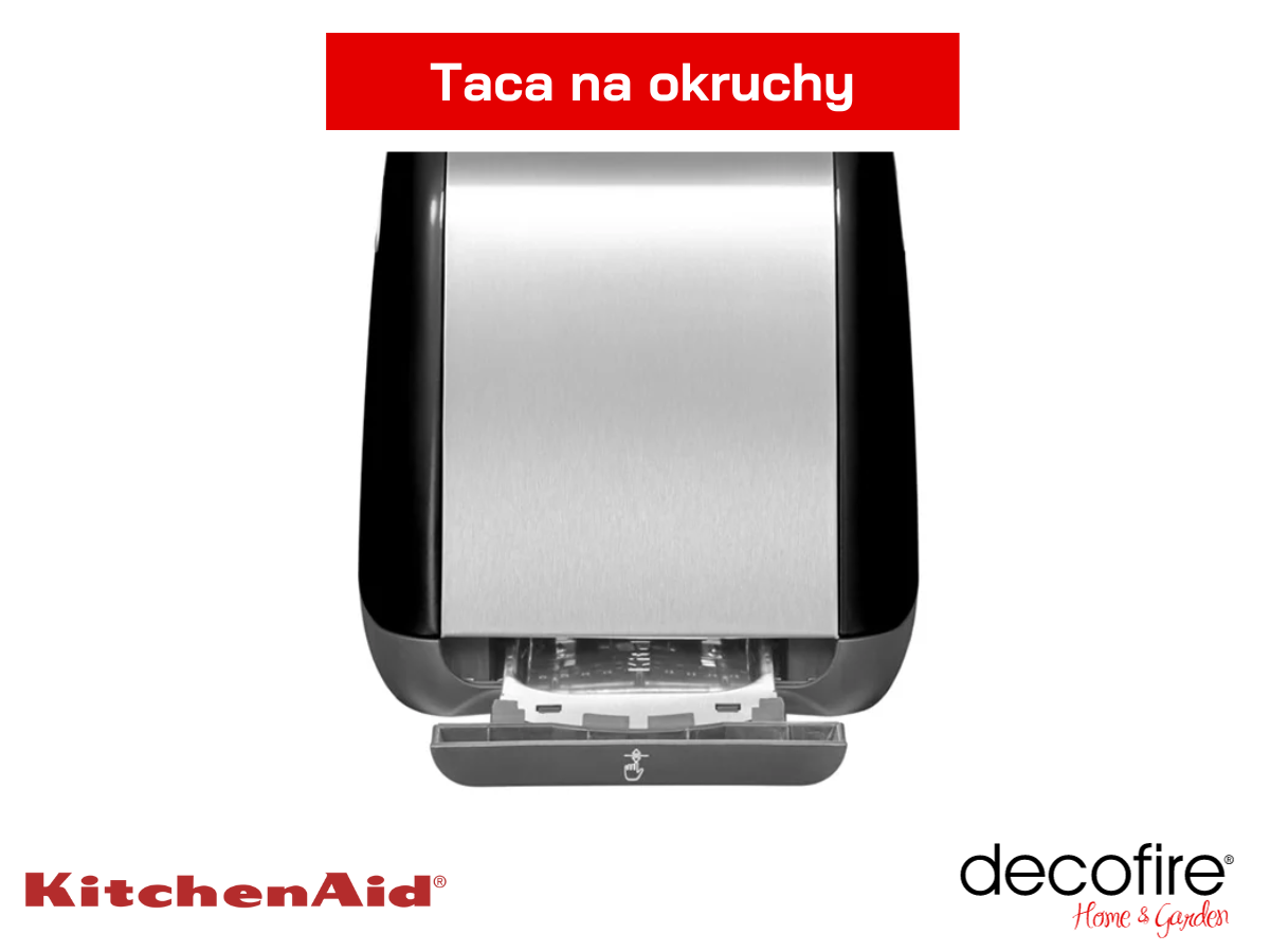 Pojemnik na okruchy w tosterze 2 Classic Onyx Black KitchenAid