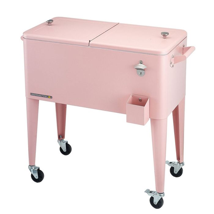 Lodówka ogrodowa PS-203 różowa Permasteel (PS-203-PK)