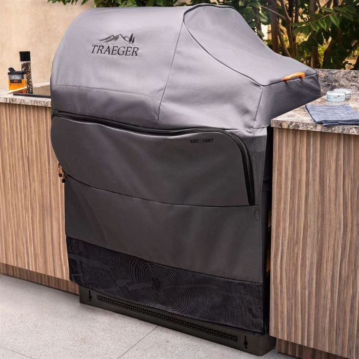 Ochronny pokrowiec na grill kuchnię zewnętrzną Timberline Traeger