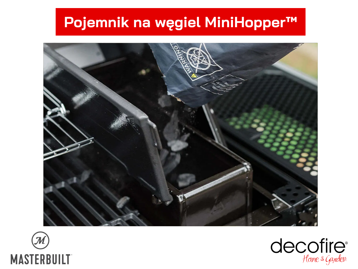 Wewnętrzny pojemnik na węgiel MiniHopper™
