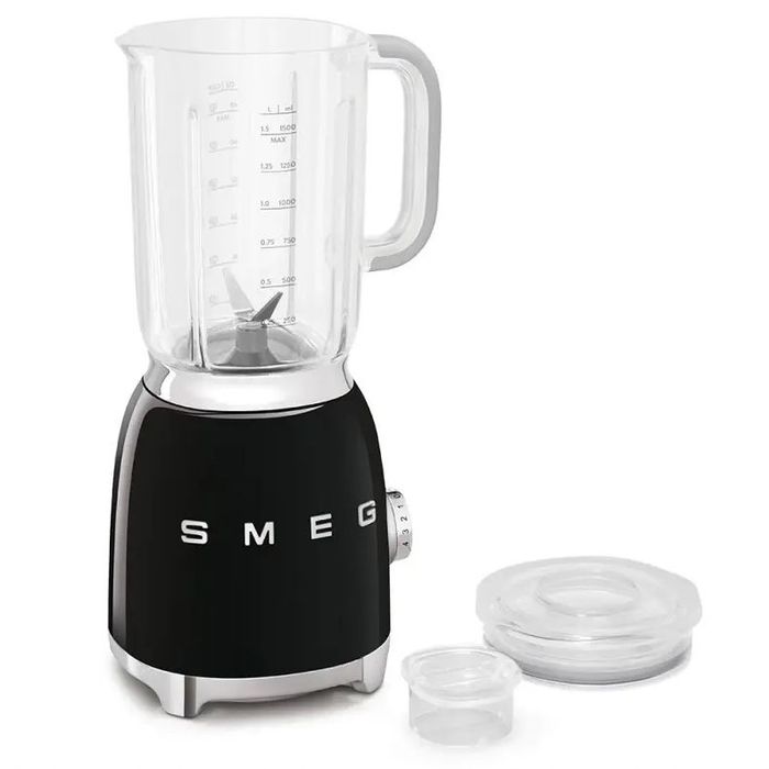 Blender kielichowy Smeg Czarny (BLF01BLEU)