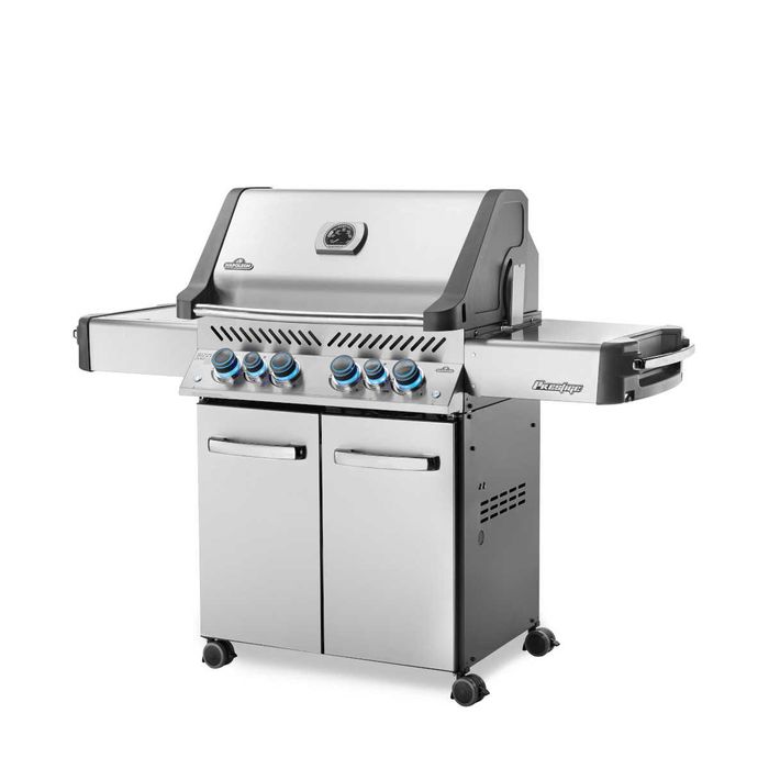 Grill gazowy Napoleon Prestige P500-3 RSIB na gaz ziemny Stainless steel (P500RSIBNSS-3-PL)