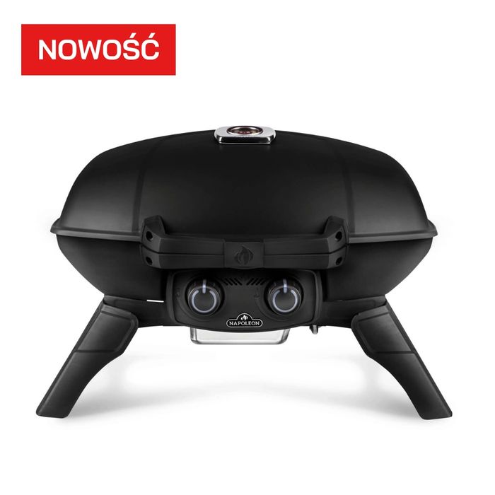 Grill przenośny gazowy Napoleon TravelQ 285 na kartusze (TQ285-BK-1-CE)