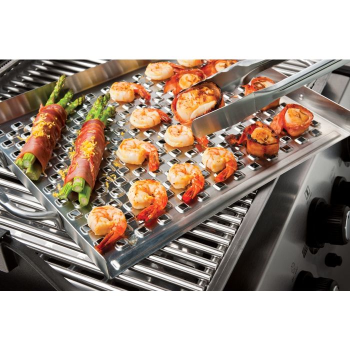 Premium Broil King: Stalowa brytfanna perforowana (69712)