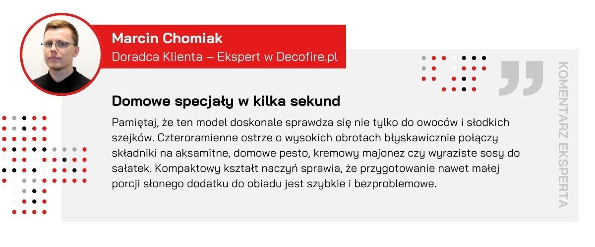 Domowe specjały w kilka sekund - rada eksperta decofire 