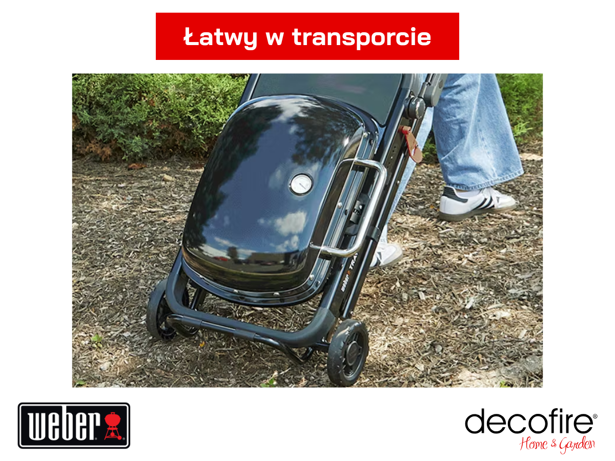 Przenośny grill gazowy Weber Traveler Compact – łatwy w transporcie