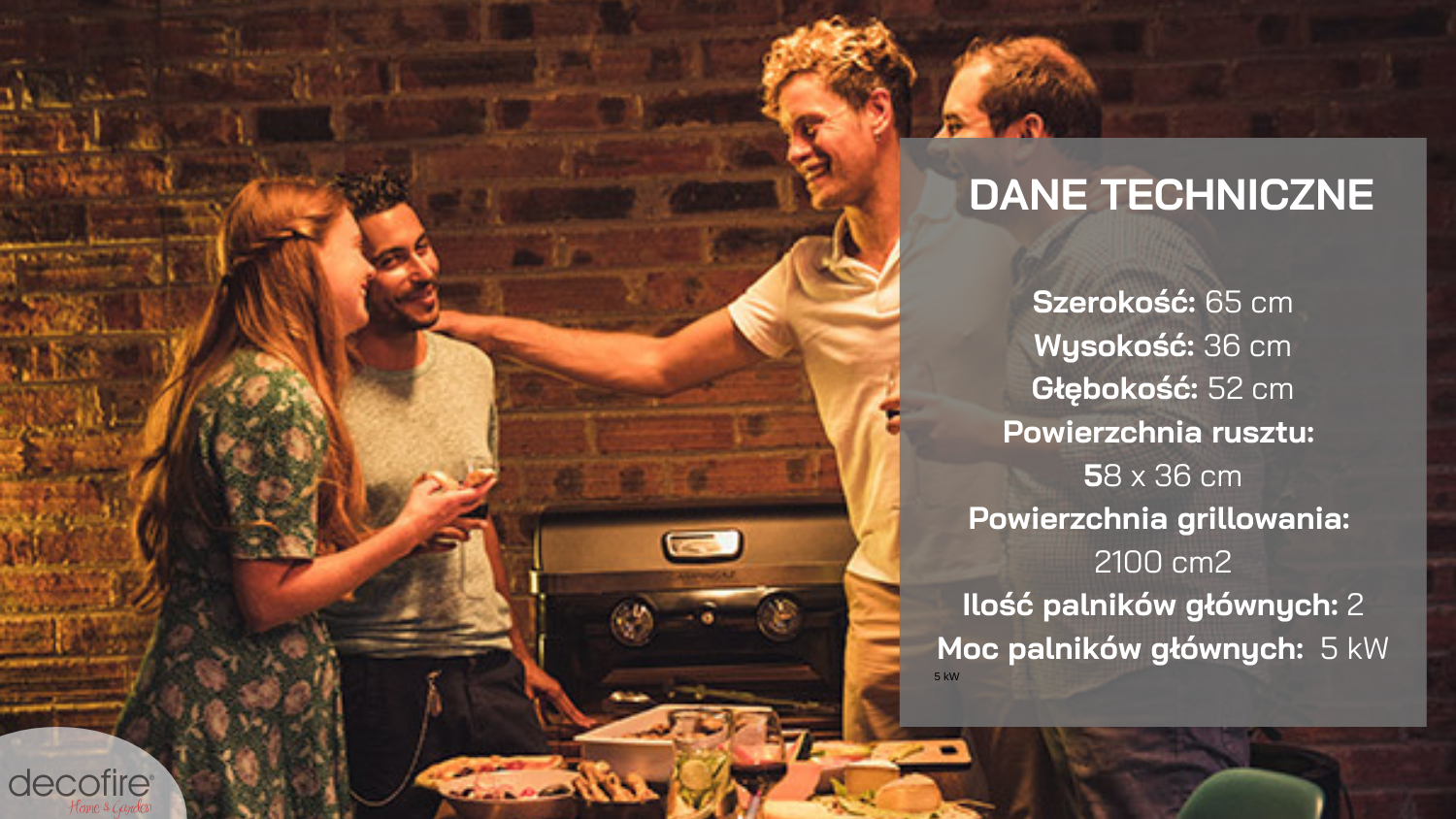 Grill gazowy Campingaz ATTITUDE 2100 LX dane techniczne