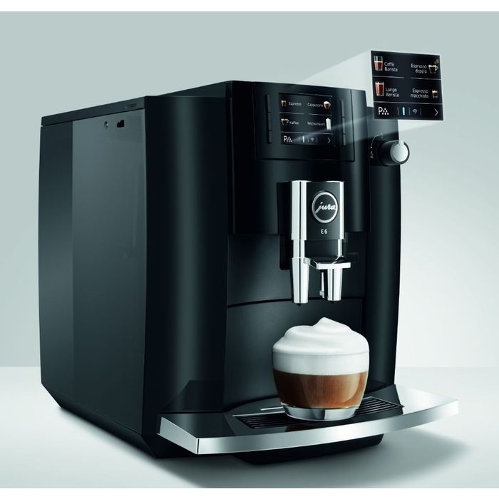 Ekspres do kawy Jura E6 Piano Black (15377)