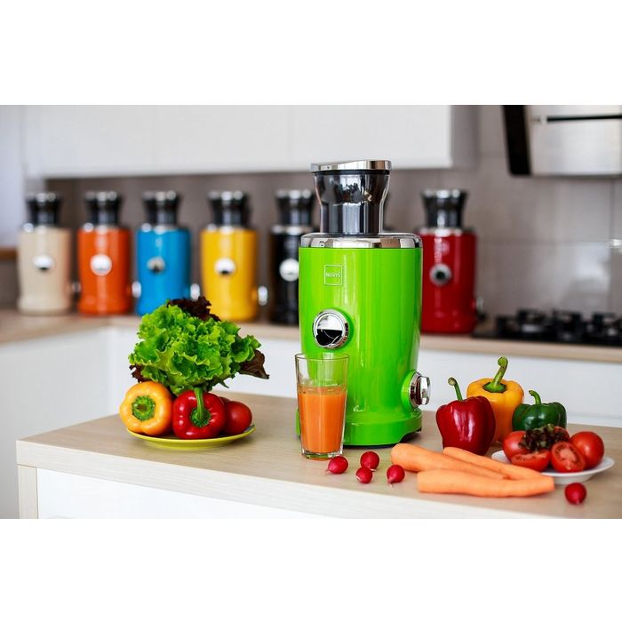 NOVIS - Wyciskarka do soku Vita Juicer - cherry red EXCLUSIVE LINE 2015+ zestaw szklanek o wartości 569 zł za 1 zł