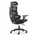 UNIQUE Fotel biurowy ERGOTECH black frame czarny (CM-B137A-4)