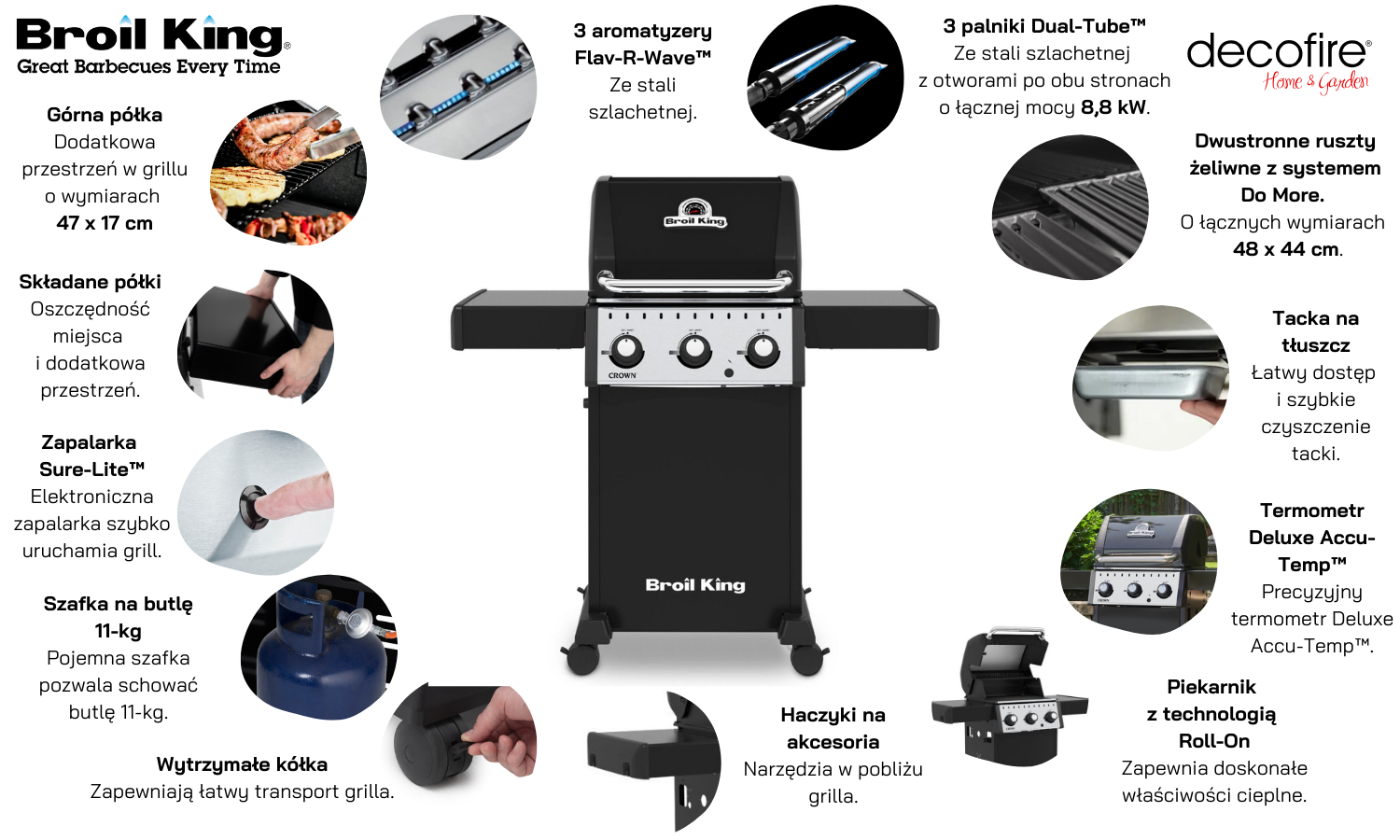 Grill gazowy Broil King Crown 310