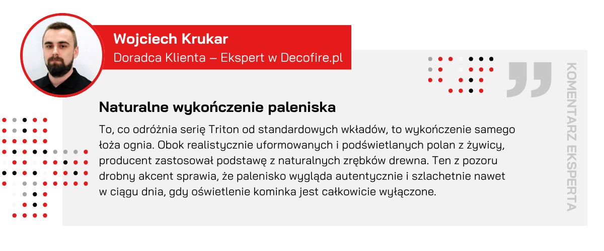 Opinia eksperta o dekoracji paleniska