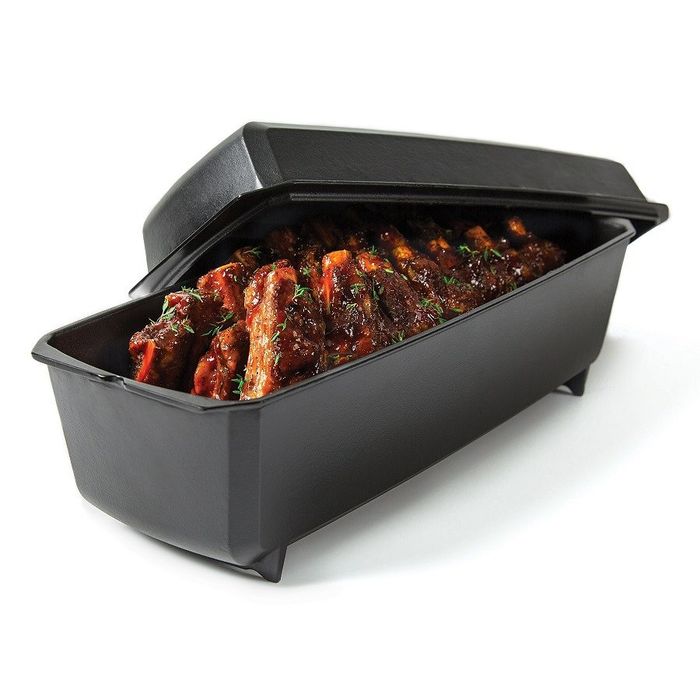 Premium Broil King: Żeliwna brytfanna do żeberek (69615)