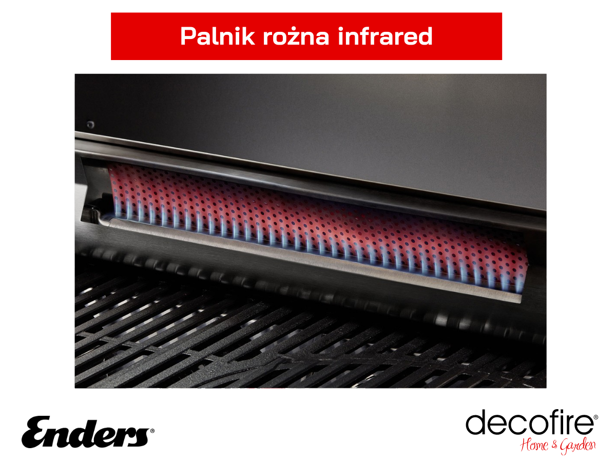 Palnik rożna infrared