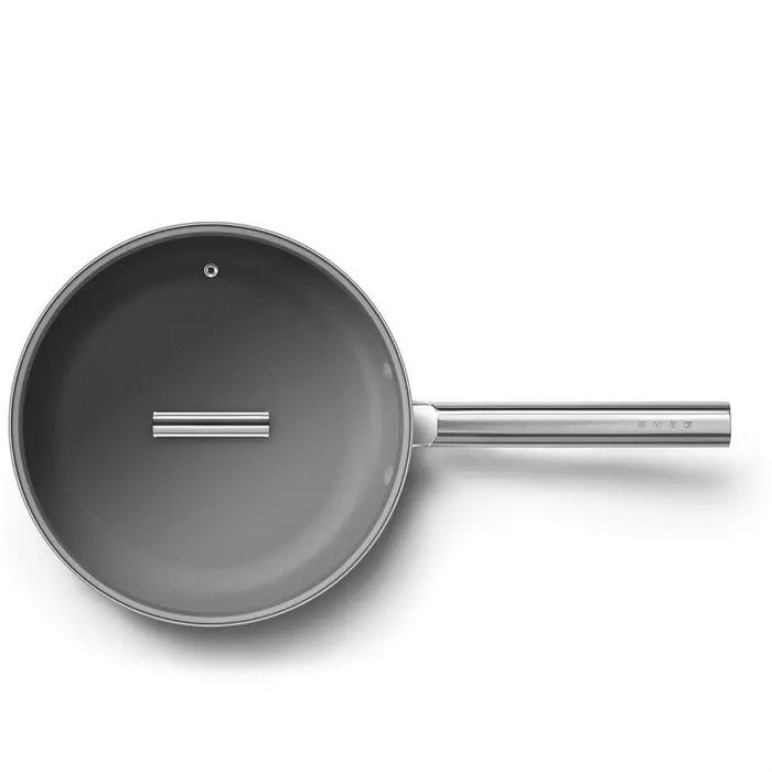 Patelnia 28 cm Czarny Smeg (CKFF2801BLM)