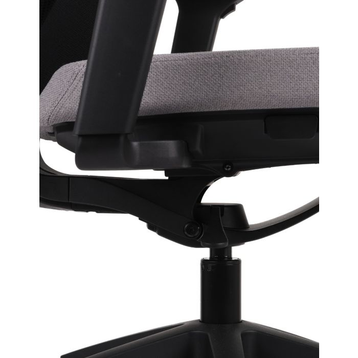Grospol Ergonomiczny fotel biurowy 4U BS HD black tkanina Bondai - 8 kolorów