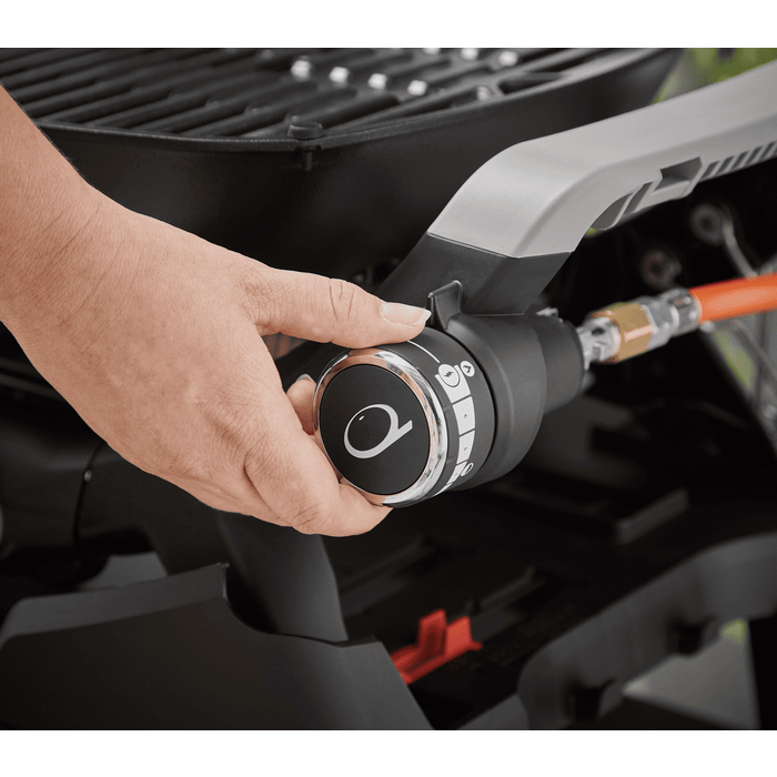 Grill gazowy Weber Q 1200N na kartusze ze stolikami bocznymi (1501070)