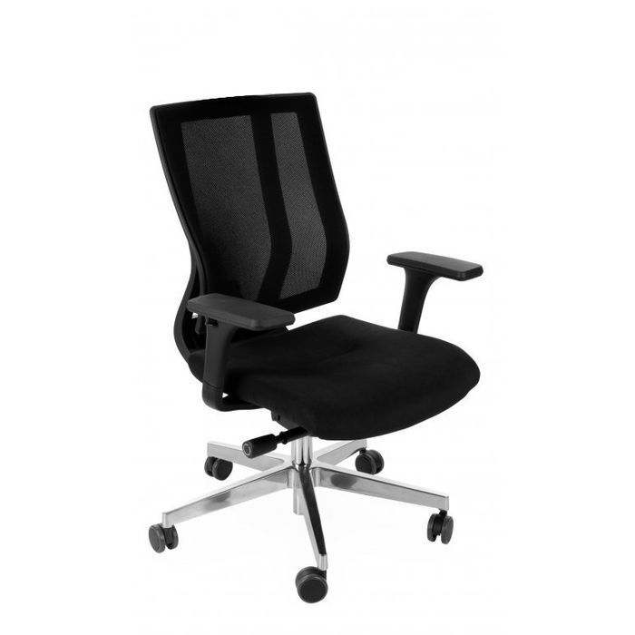 Grospol Fotel biurowy MaxPro BS chrome tkanina Magic Velvet - 10 kolorów