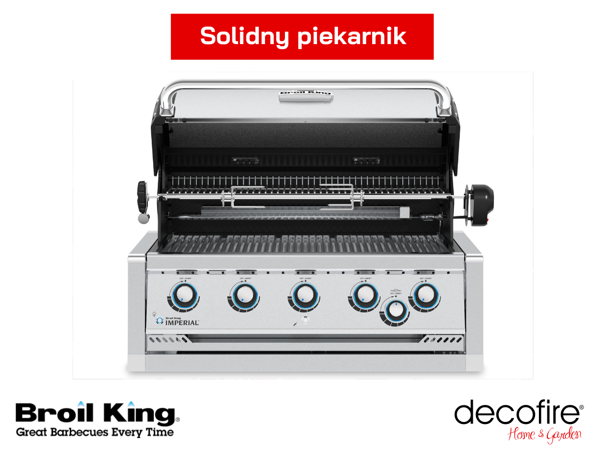 Solidny piekarnik w grillu gazowym Broil King Imperial S 750