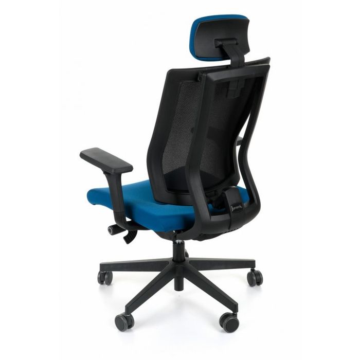 Grospol Fotel biurowy MaxPro BS HD black tkanina Magic Velvet - 10 kolorów