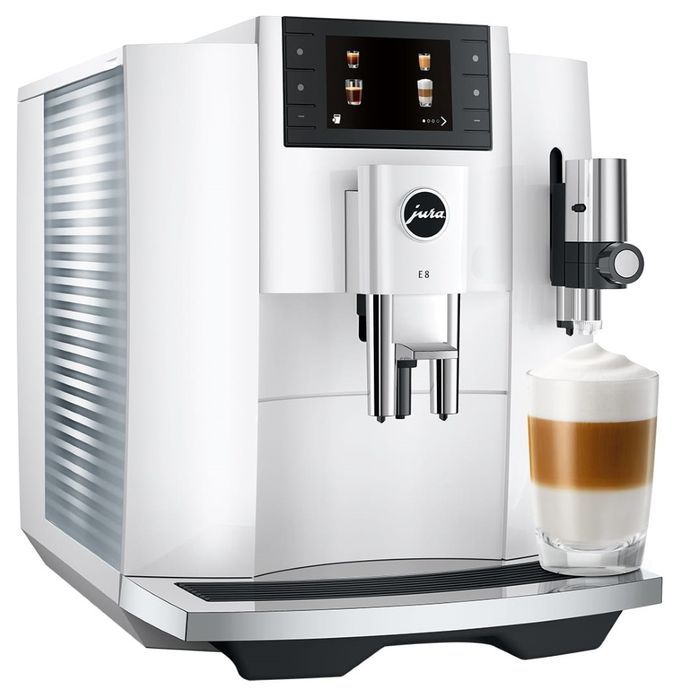 Ekspres do kawy Jura E8 Piano White (EC) (15585)
