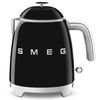 Czajnik MINI 0,8L 50's style Czarny Smeg (KLF05BLEU)