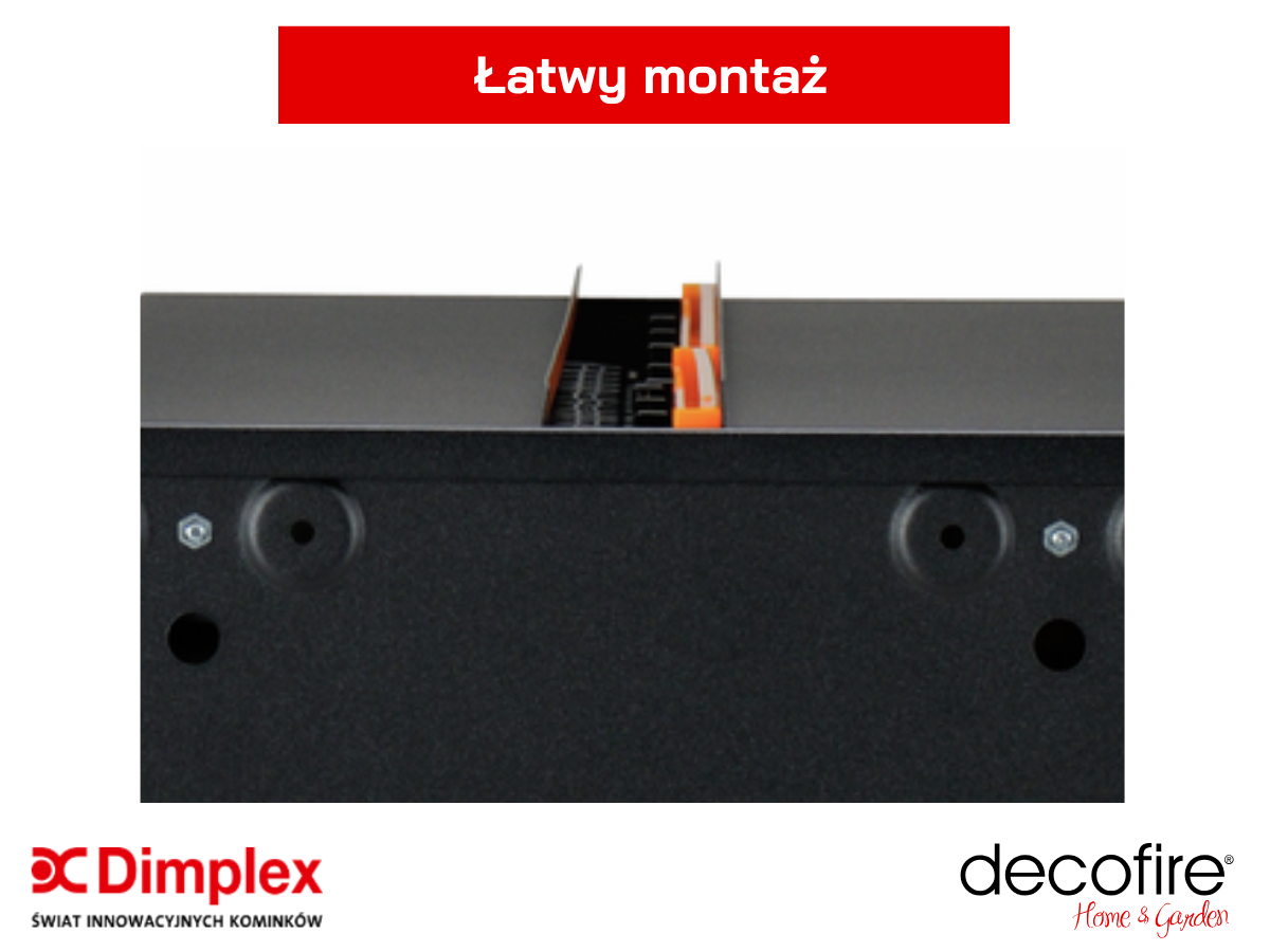 Dimplex kaseta 500 Projects Multi Opti-myst – łatwy montaż