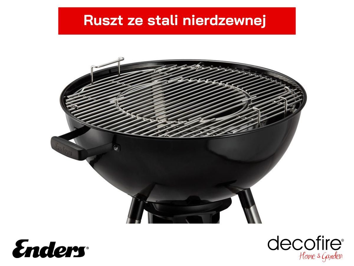 Ruszt ze stali nierdzewnej o średnicy 44 cm