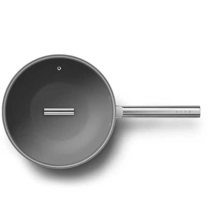 Wok 30 cm Czarny Smeg (CKFW3001BLM)