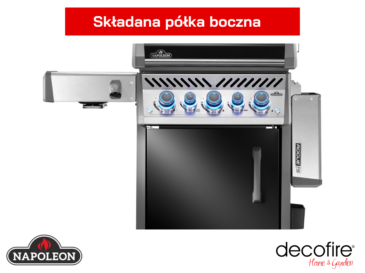 Składana półka boczna